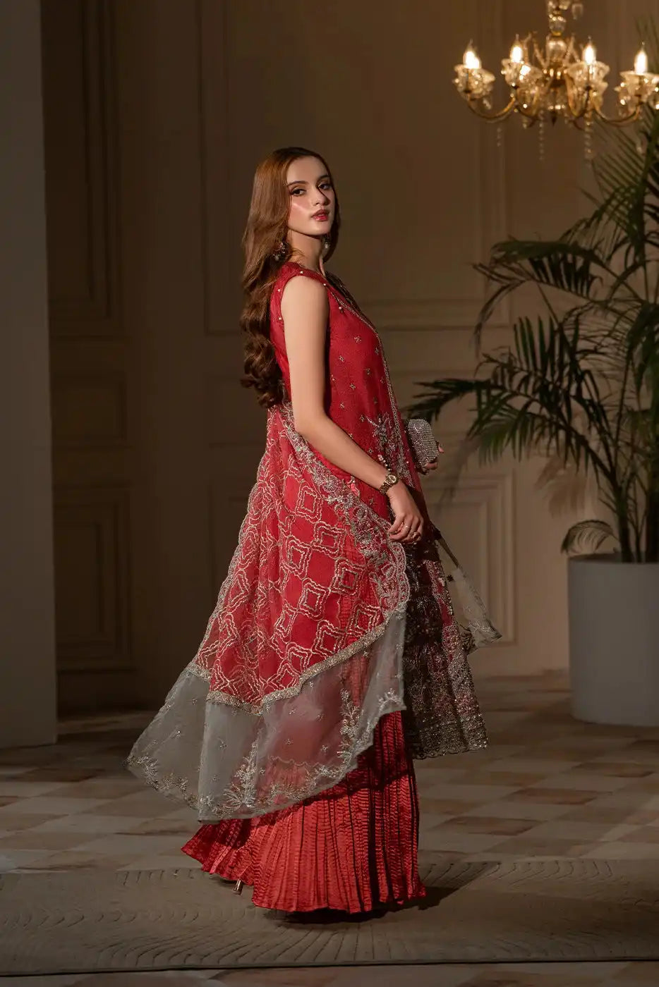 Blush Shine – Cotton Net  Suit for Women